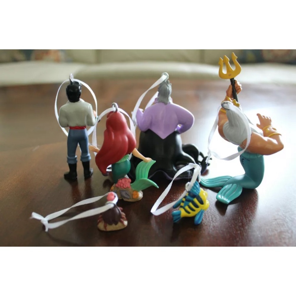 New Disney’s The Little Mermaid Ornament Set - Picture 2 of 8